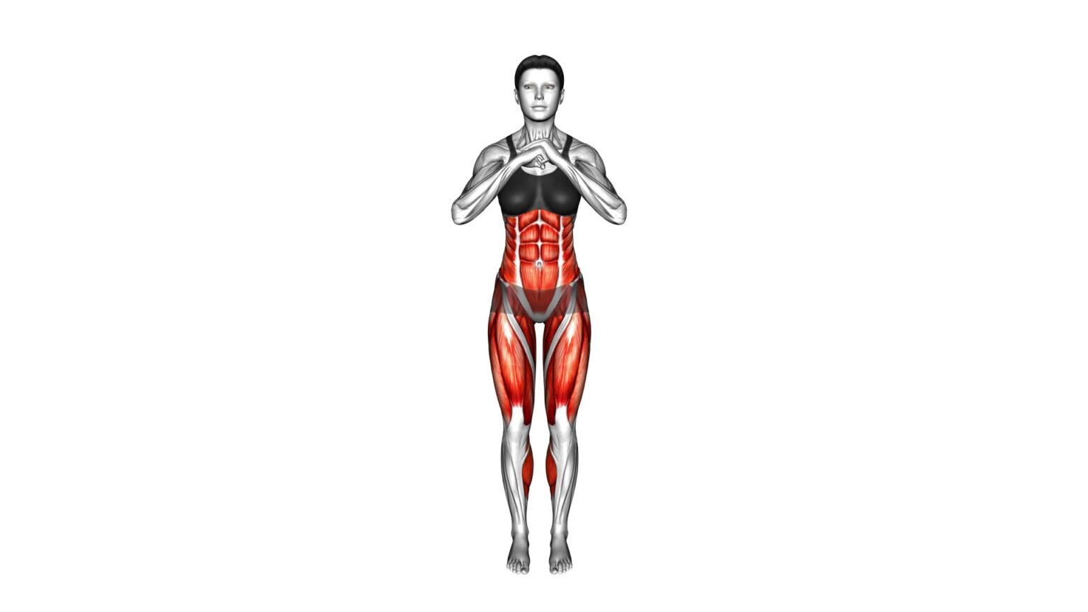 Alternating Knee Thrust (female) - Exercise Guide & Tips