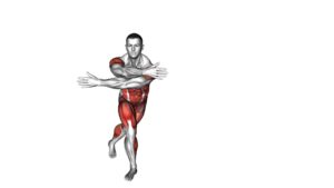 Arm Crossover Curtsy (Male) - Video Exercise Guide & Tips
