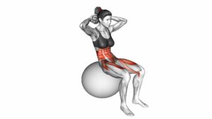 Ball Sit-up (on stability ball) - Video Exercise Guide & Tips
