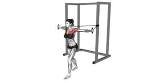 Band Alternate Low Chest Fly (female) - Video Exercise Guide & Tips