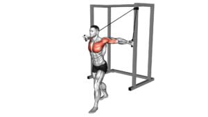 Band Alternate Low Chest Fly (male) - Video Exercise Guide & Tips