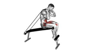 Band Decline Sit up - Video Exercise Guide & Tips