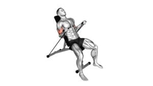 Band Incline Biceps Curl - Video Exercise Guide & Tips