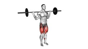 Barbell Curtsey Lunge - Video Exercise Guide & Tips