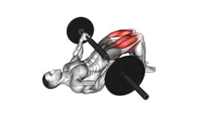 Barbell Glute Bridge (Hands on Bar) - Video Exercise Guide & Tips