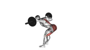 barbell good morning video exercise guide tips