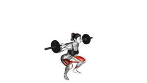 Barbell Low Bar Squat (female) - Video Exercise Guide & Tips