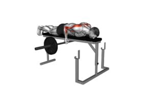 Barbell Lying Close Grip Underhand Row on Rack - Video Exercise Guide & Tips