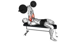 Barbell Lying Triceps Extension Skull Crusher - Video Exercise Guide & Tips
