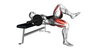 Barbell One Leg Hip Thrust - Video Exercise Guide & Tips