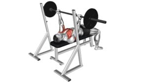 Barbell Reverse Grip Bench Press - Video Exercise Guide & Tips