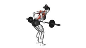 Barbell Reverse Grip Bent Over Row (female) - Video Exercise Guide & Tips