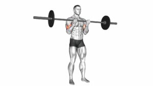 Barbell Standing Close-Grip Curl - Video Exercise Guide & Tips