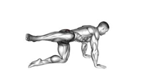 Bent Leg Side Kick (kneeling) (male) - Video Exercise Guide & Tips