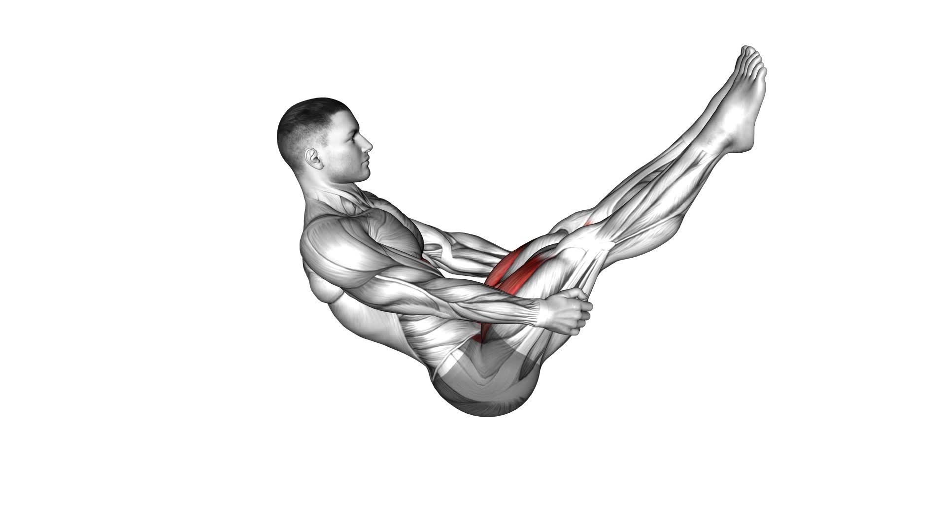 Boat Stretch (male) - Video Exercise Guide & Tips