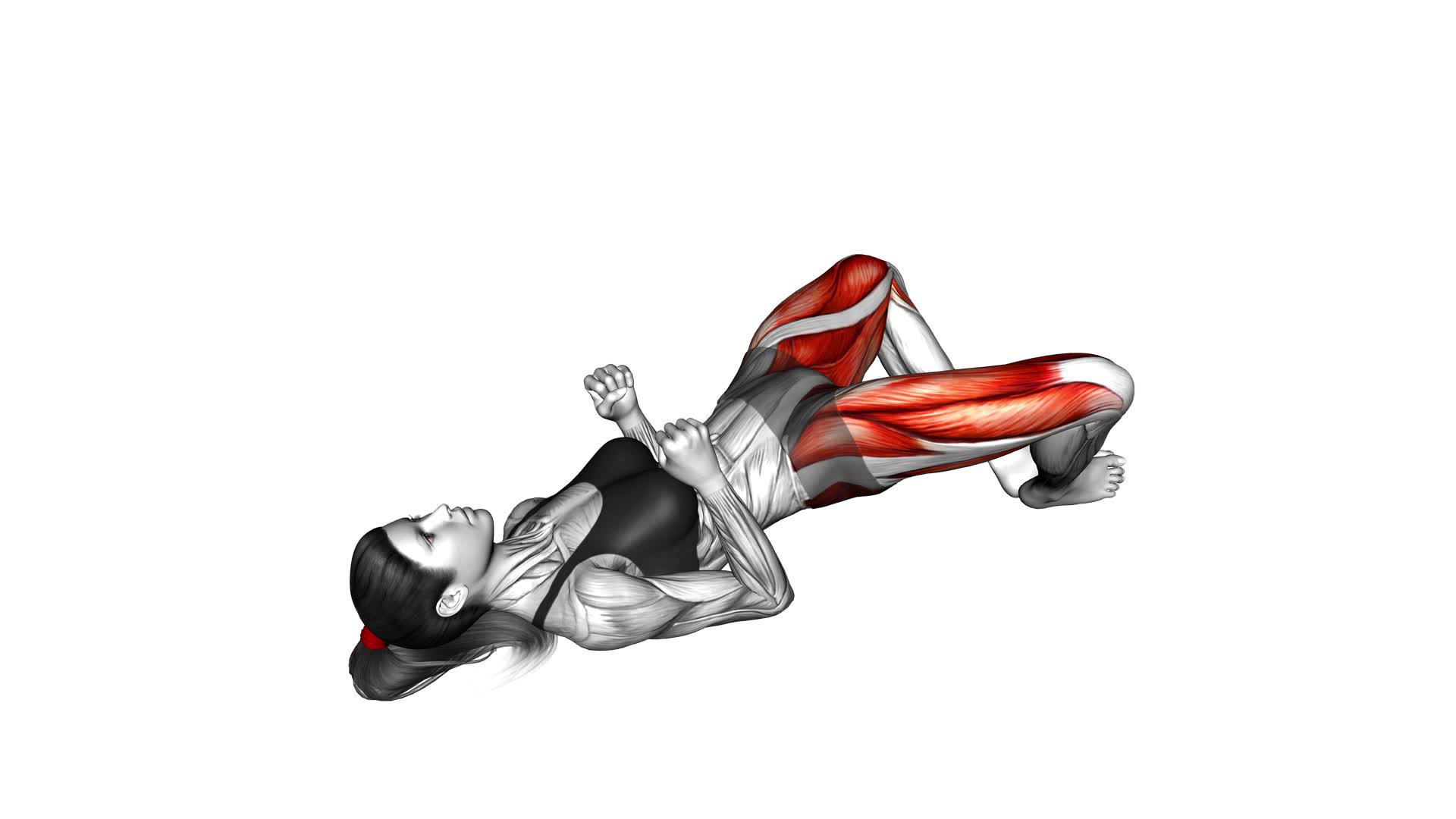 Bodyweight Frog Pump (female) - Video Exercise Guide & Tips