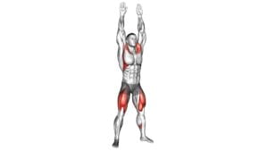 Bodyweight Full Squat With Overhead Press - Video Exercise Guide & Tips