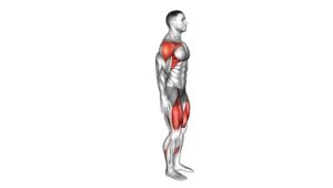 Bodyweight Rear Lunge Front Raise (male) - Video Exercise Guide & Tips