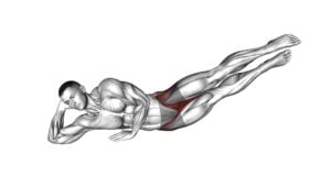 Bodyweight Side Lying Inner Thigh-up and Down (male) - Video Exercise Guide & Tips