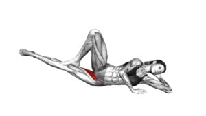 Bodyweight Side Lying Leg Adduction (female) - Video Exercise Guide & Tips