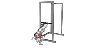 Bodyweight Single Leg Squat With Support (Male) - Video Exercise Guide & Tips