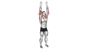 Bodyweight Standing Military Press - Video Exercise Guide & Tips