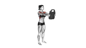 Bottle Weighted Front Raise (female) - Video Exercise Guide & Tips