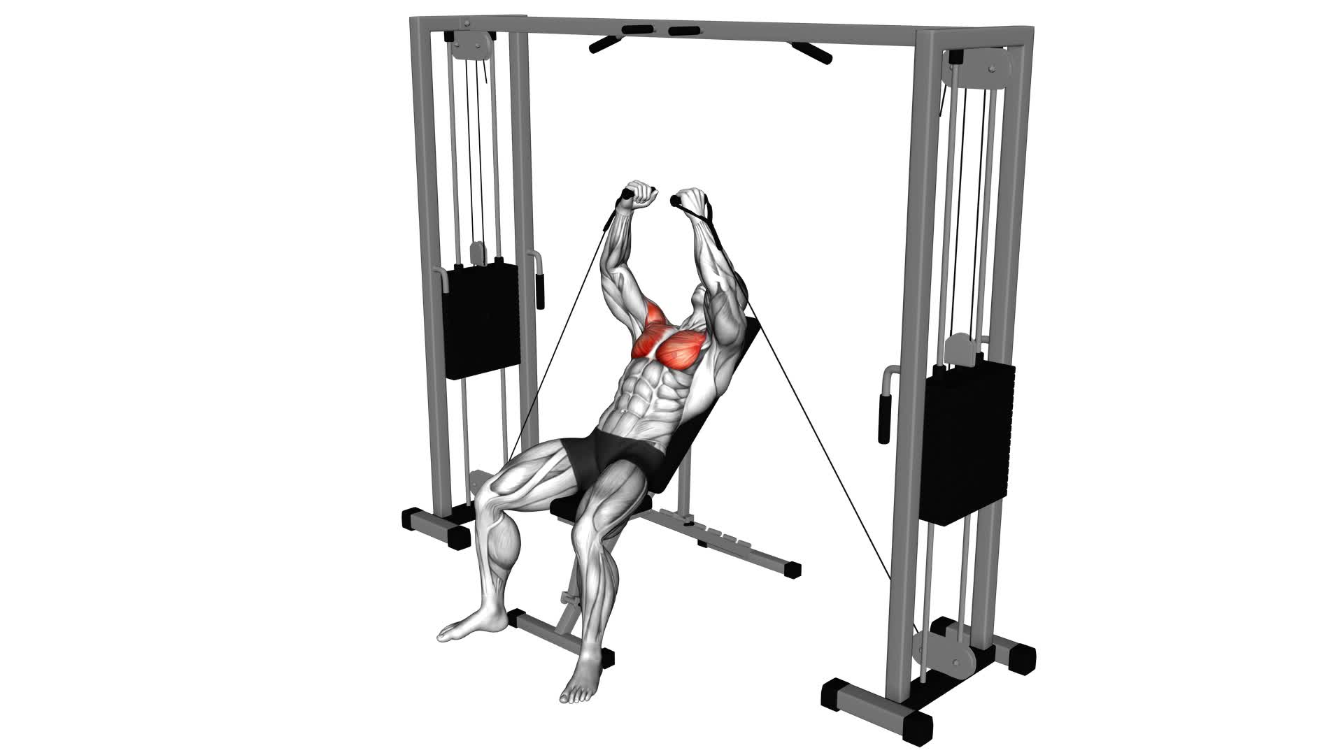 Cable Incline Fly - Video Exercise Guide & Tips