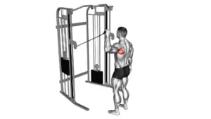 Cable Shoulder 90 Degrees External Rotation - Video Exercise Guide & Tips