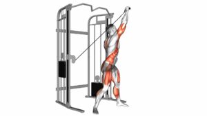 Cable Twisting Overhead Press - Video Exercise Guide & Tips