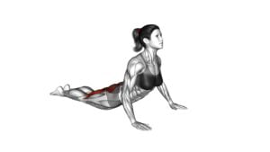 Cobra Yoga Pose (female) - Video Exercise Guide & Tips