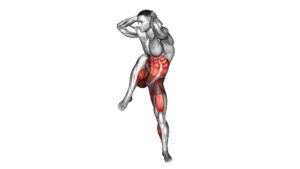 Cross Standing Crunch (male) - Video Exercise Guide & Tips