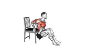 Dip Bent Knees With Chair - Video Exercise Guide & Tips