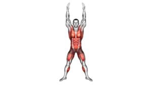 Double Knee Side Thrust (male) - Video Exercise Guide & Tips