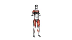 Double Punch Front Leg Lift (female) - Video Exercise Guide & Tips