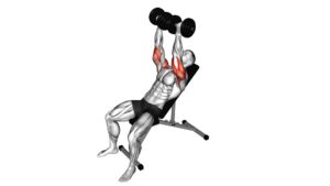 Dumbbell Incline Palm-in Press - Video Exercise Guide & Tips