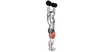 Dumbbell Kneeling Hold to Stand - Video Exercise Guide & Tips