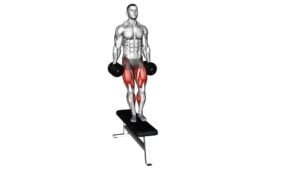 Dumbbell Lateral Step-up (male) - Video Exercise Guide & Tips