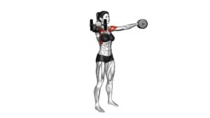 Dumbbell Lateral to Front Raise (female) - Video Exercise Guide & Tips