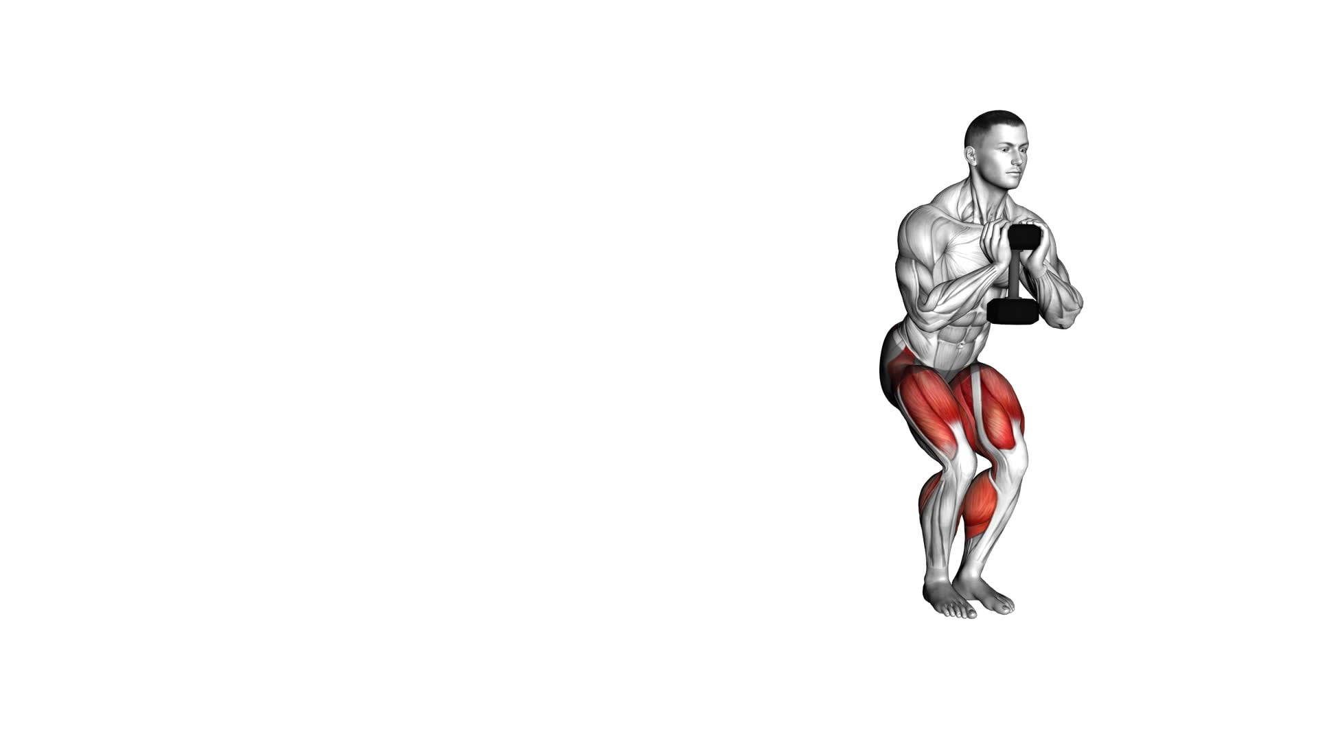 Dumbbell Lateral Walk (male) - Video Exercise Guide & Tips