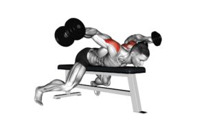 Dumbbell Lying Rear Lateral Raise - Video Exercise Guide & Tips