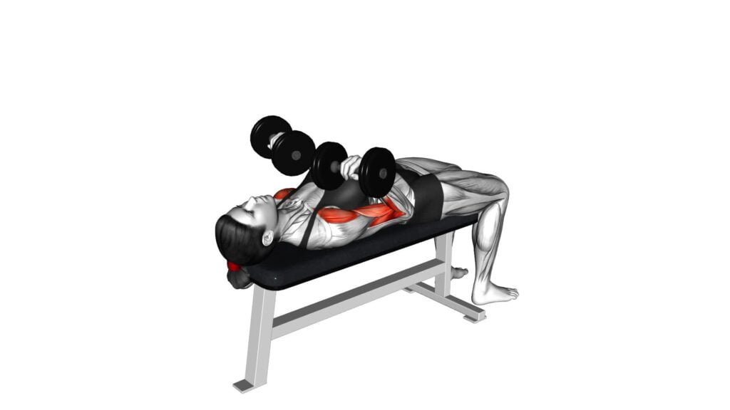 Dumbbell Lying Supine Curl Female Exercise Guide And Tips 7588