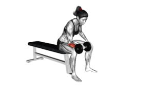 Dumbbell One Arm Reverse Wrist Curl (female) - Video Exercise Guide & Tips