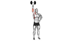 Dumbbell One Arm Shoulder Press (VERSION 2) - Video Exercise Guide & Tips