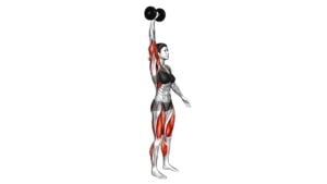 Dumbbell One Arm Snatch (female) - Video Exercise Guide & Tips