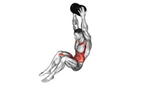 Dumbbell Overhead Sit-up - Video Exercise Guide & Tips