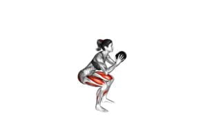 Dumbbell Pause Squat (female) - Video Exercise Guide & Tips