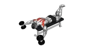 Dumbbell Prone Full Can Exercise (male) - Video Exercise Guide & Tips