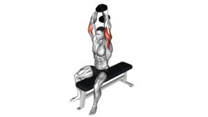 Dumbbell Seated Bench Extension - Video Exercise Guide & Tips