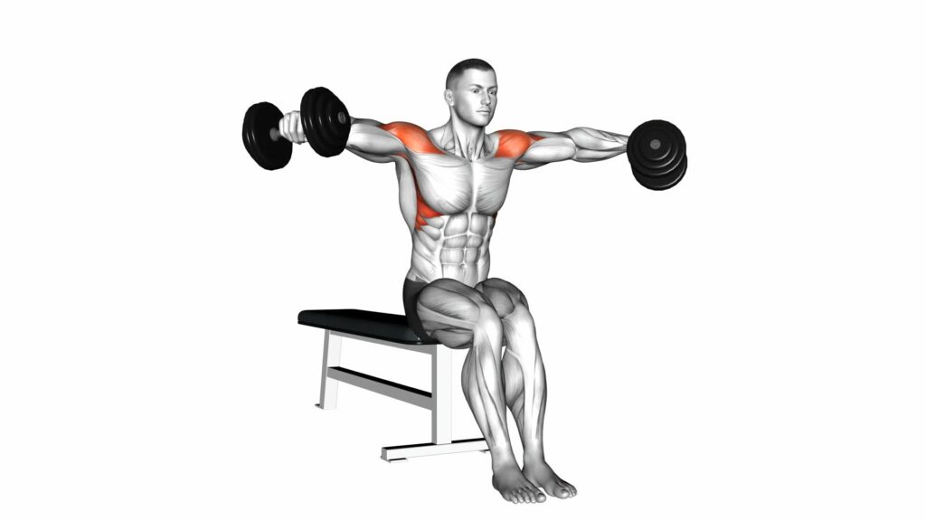 Dumbbell Bent Arm Lateral Raise (Male) - Video Guide & Tips